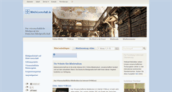 Desktop Screenshot of bibelwissenschaft.de